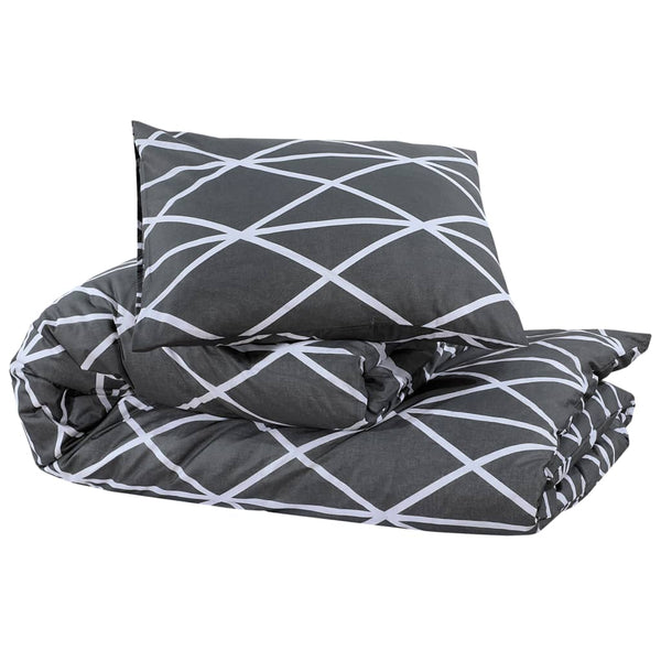 Temhur graue Bettwäsche-Set 260x240cm (Baumwolle)