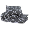 Temhur Bettwäsche-Set Grau 200x220cm (Baumwolle)