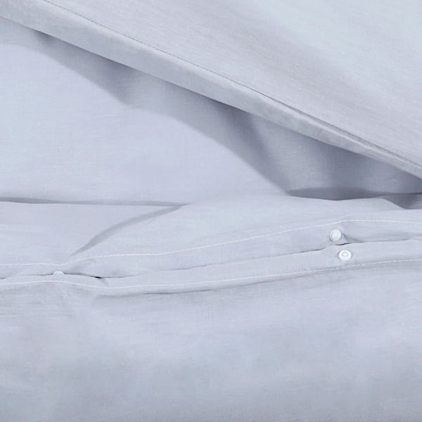 Temhur Bettwäscheset 140x200cm grau (Baumwolle)