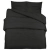 Temhur Bettwäsche-Set schwarz 240x220cm (Baumwolle)