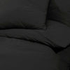Temhur Bettwäsche-Set, schwarz, 220x240cm (Baumwolle)