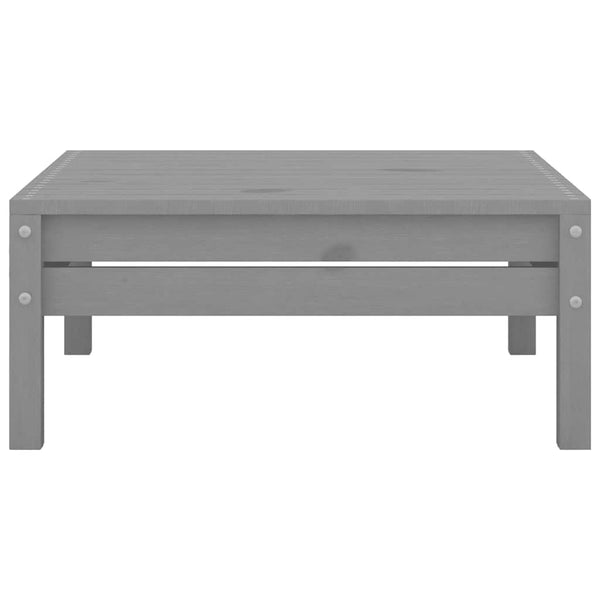 Grauer Gartenhocker Mach (Kiefer)