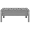 Grauer Gartenhocker Mach (Kiefer)