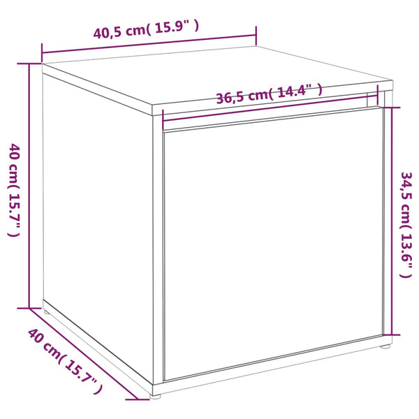 Betongraue Flurmöbelserie Sultenica (Holz)