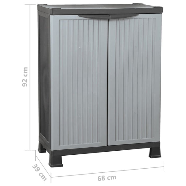Kunststoffschrank Tammy 68x39x92cm