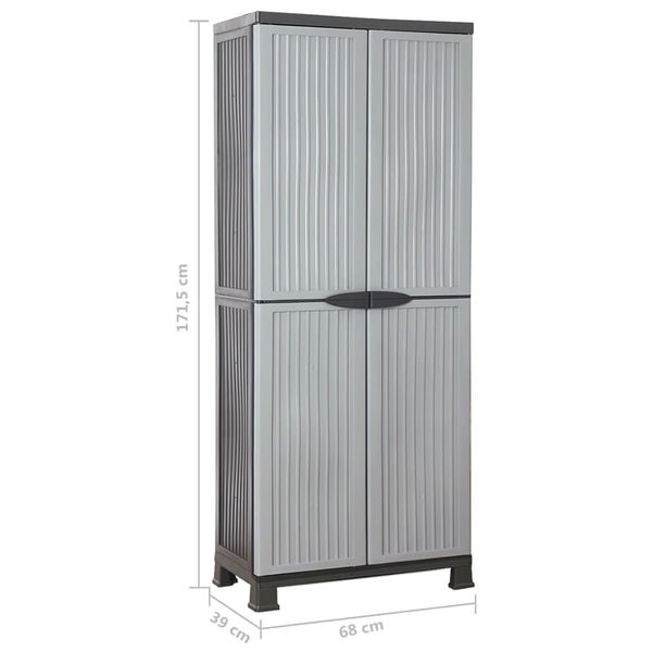 Kunststoffschrank Tammy 68x39x171,5cm