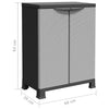 Kunststoffschrank Vlastimila 68x39x92cm (Rattanstil)