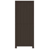 Kunststoffschrank Vlastimila 68x39x171,5cm (Rattan-Stil)