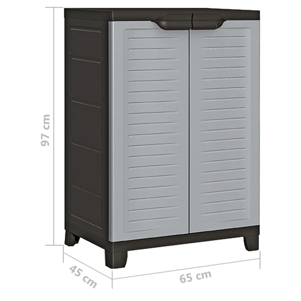 Kunststoffschrank Teslovan 65x45x97cm