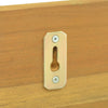 Wandregale Ciocotoiu 110x10x10cm (2 Stück Teak)