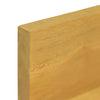 Wandregale Ciocotoiu 110x10x10cm (2 Stück Teak)