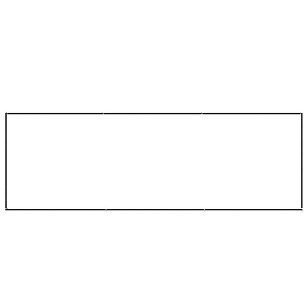 Schwarzer Hundekäfig Erik 3 m² (Stahl)