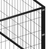 Schwarzer Hundekäfig Erik 5 m² (Stahl)