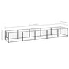 Schwarzer Hundekäfig Erik 5 m² (Stahl)