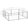 Hundekäfig Riveca Silber 4 m² (Stahl)