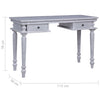 Schreibtisch Flacara 115x50x78cm (Mahagoni)