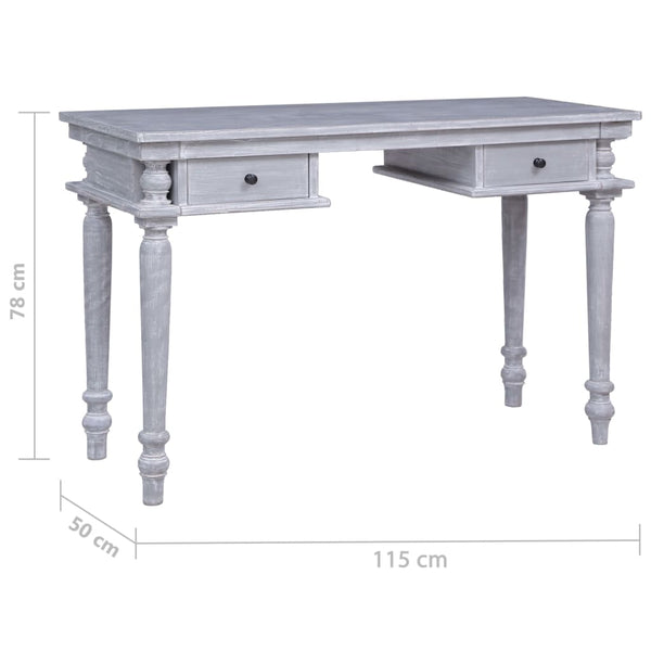 Schreibtisch Flacara 115x50x78cm (Mahagoni)