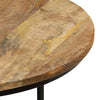 Beistelltische Jurii (grobes Mangoholz, 3er-Set)