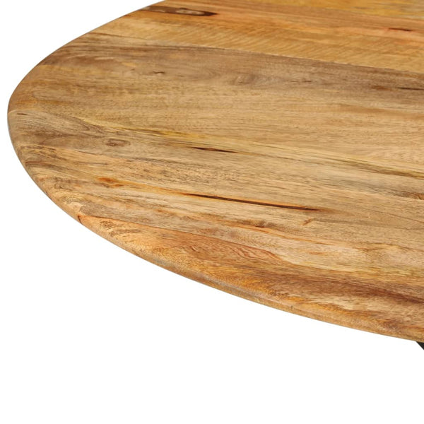 Esstisch Lully Ø110x78cm (Mangoholz und Stahl)
