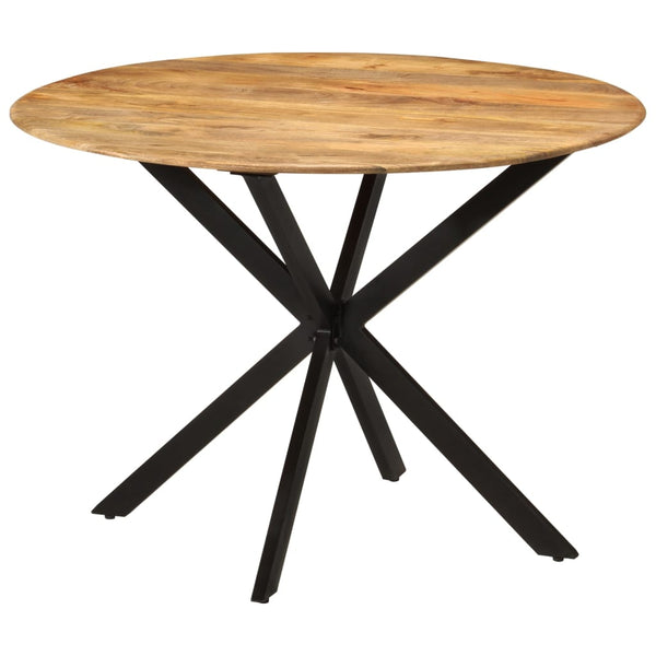 Esstisch Lully Ø110x78cm (Mangoholz und Stahl)