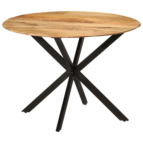 Esstisch Lully Ø110x78cm (Mangoholz und Stahl)