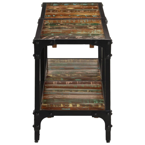 TV-Möbel Lila 150x30x41cm (recyceltes Massivholz)