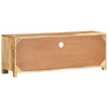 TV-Lowboard Degan 110x30x40cm (raues Mangoholz)