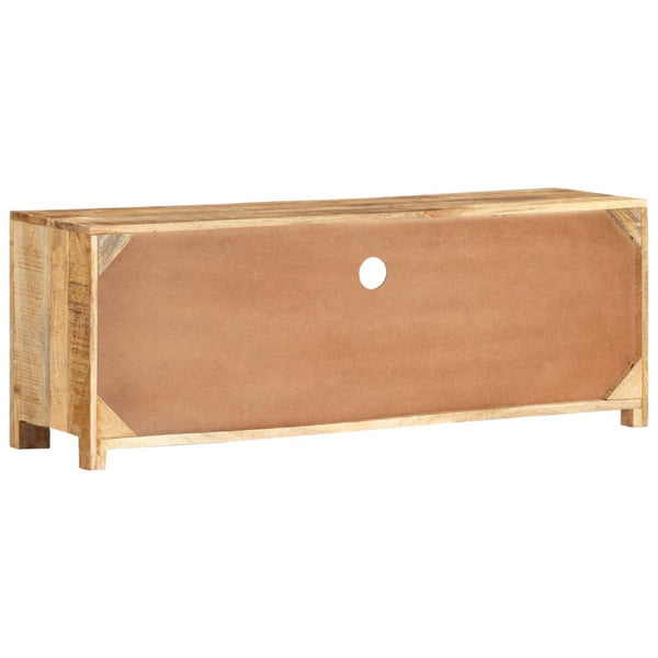 TV-Lowboard Degan 110x30x40cm (raues Mangoholz)