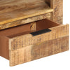 TV-Lowboard Degan 110x30x40cm (raues Mangoholz)