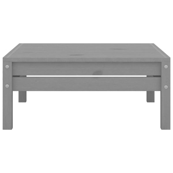 Graue Gartensitzgruppe Pancrat (3-teilig, Kiefer)