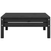 Schwarzes Gartensofa-Set Ivor (4-teilig, Kiefer)