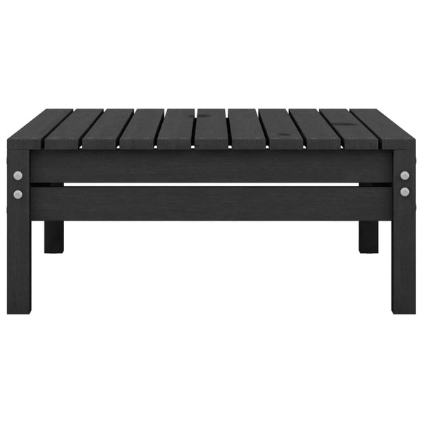 Schwarzes Gartensofa-Set Ivor (4-teilig, Kiefer)