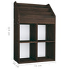Buche Kinderzeitschriftenständer Bali 71x30x114cm (Holz)