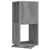 Betongrauer drehbarer Schrank Bitere 34,5x34,5x75,5cm (Spanplatte)