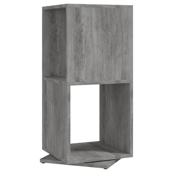 Betongrauer drehbarer Schrank Bitere 34,5x34,5x75,5cm (Spanplatte)