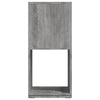 Betongrauer drehbarer Schrank Bitere 34,5x34,5x75,5cm (Spanplatte)