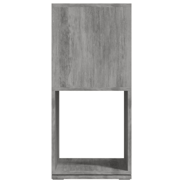 Betongrauer drehbarer Schrank Bitere 34,5x34,5x75,5cm (Spanplatte)