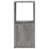 Betongrauer drehbarer Schrank Bitere 34,5x34,5x75,5cm (Spanplatte)