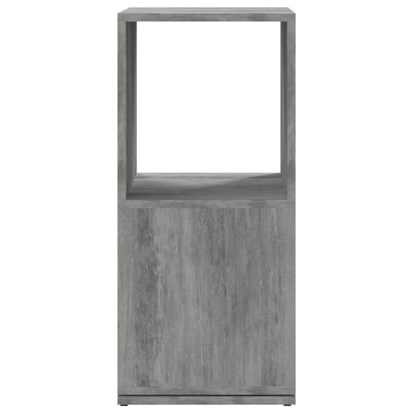 Betongrauer drehbarer Schrank Bitere 34,5x34,5x75,5cm (Spanplatte)