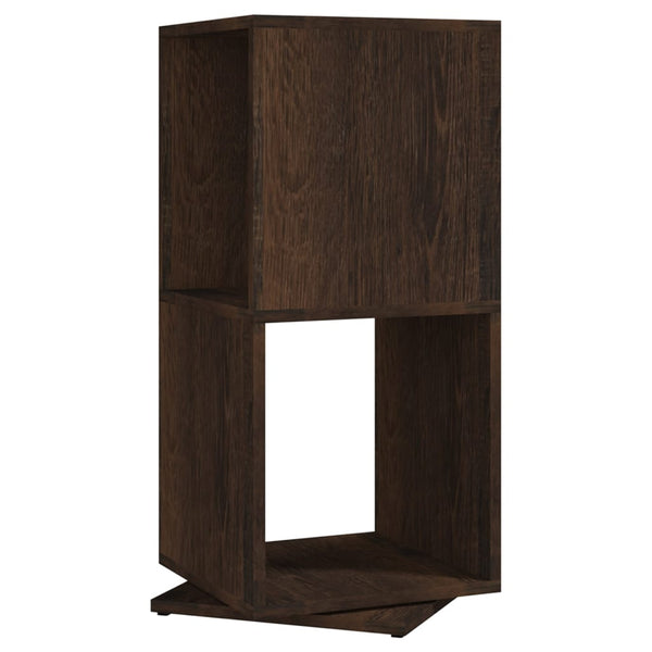 Drehbarer Schrank aus Räuchereiche Bitere 34,5x34,5x75,5cm (Spanplatte)