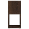 Drehbarer Schrank aus Räuchereiche Bitere 34,5x34,5x75,5cm (Spanplatte)
