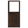Drehbarer Schrank aus Räuchereiche Bitere 34,5x34,5x75,5cm (Spanplatte)