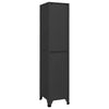 Ostia Spindschrank Anthrazit 38x45x180cm (Stahl)