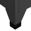 Ostia Spindschrank Anthrazit 38x45x180cm (Stahl)