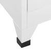 Spindschrank Ostia 38x40x180cm in Hellgrau (Stahl)