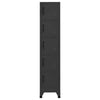 Spindschrank Ostia anthrazit 38x40x180cm (Stahl)