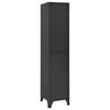 Ostia Spindschrank Anthrazit 38x40x180cm (Stahl)