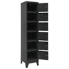 Ostia Spindschrank Anthrazit 38x40x180cm (Stahl)