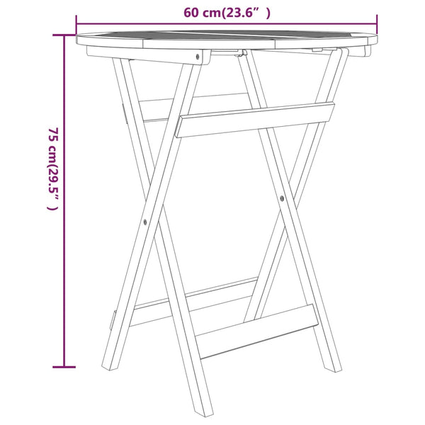 Garten-Essgruppe Tarnoveanu (3-teilig, Teak)
