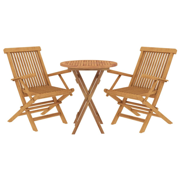 Gartenessgruppe Tyrus (3-teilig, Teak)